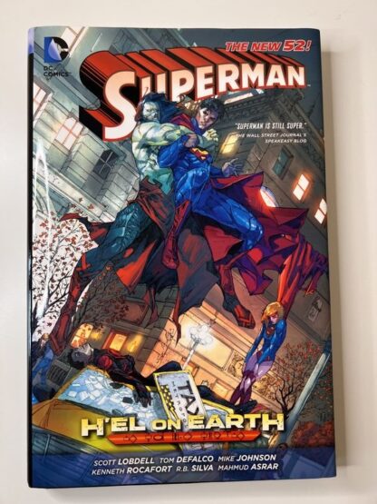 An image of the book Superman H'el on Earth by Scott Lobdell, Tom Defalco and Mike Johnson