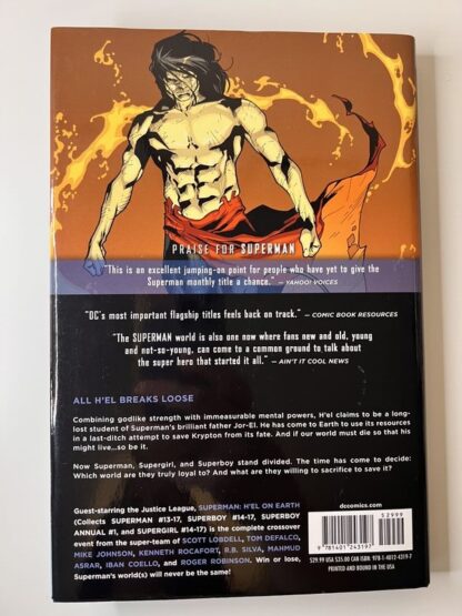 An image of the book Superman H'el on Earth by Scott Lobdell, Tom Defalco and Mike Johnson