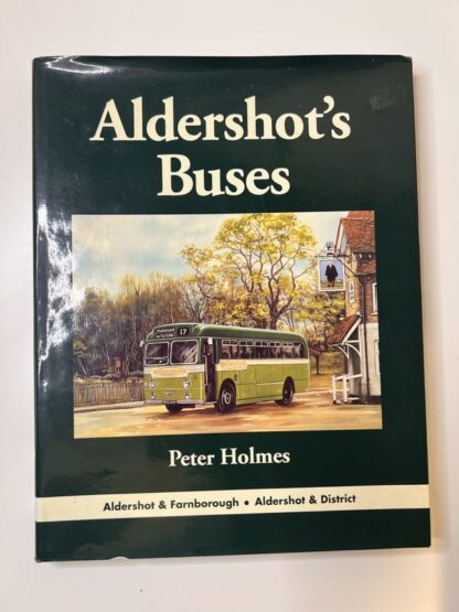 An image of the book Aldershot's Buses by Peter Holmes