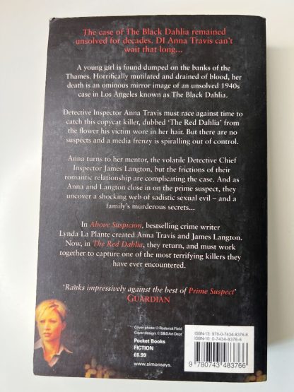 An image of the book The Red Dahlia by Lynda La Plante